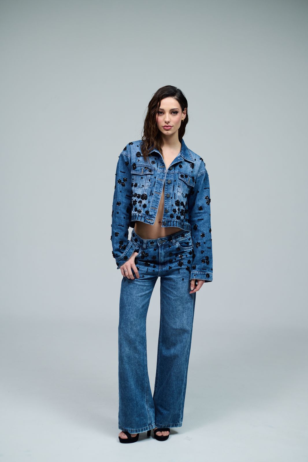 SET DENIM BLOOM