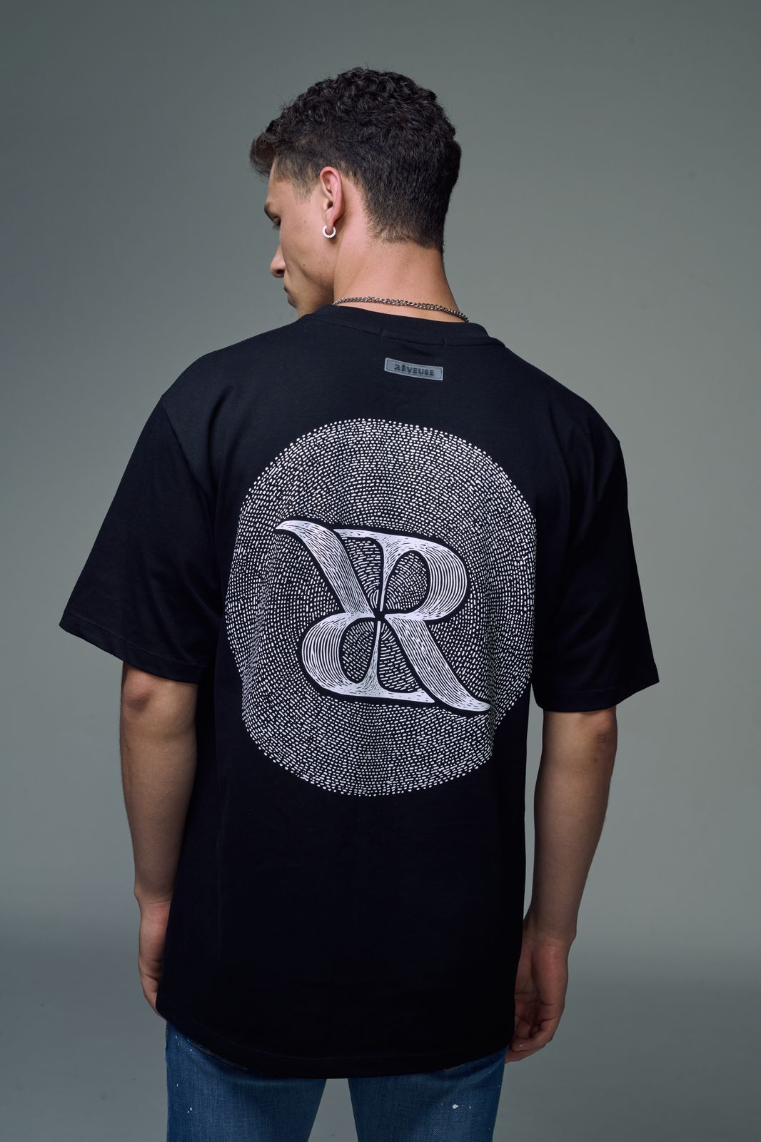 OVERSIZED REVEUSE MEN BLACK