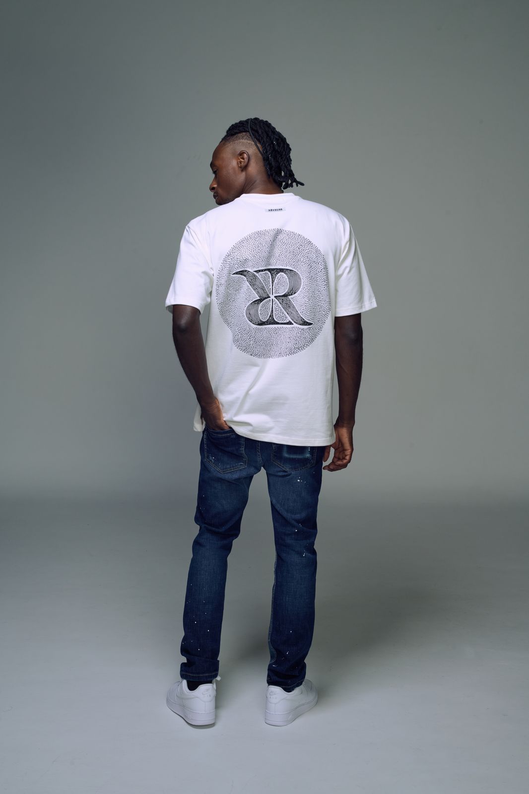 OVERSIZED REVEUSE MEN WHITE